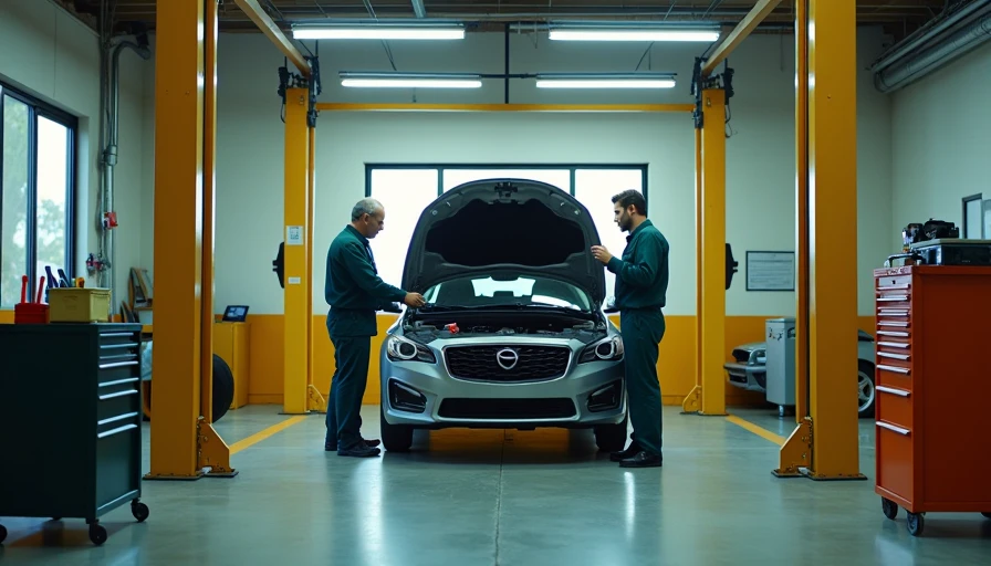 Visual context for interim car service